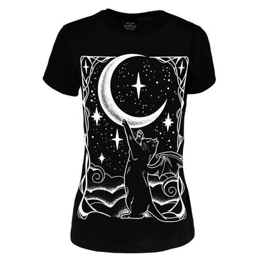 Cat Crescent Classic T-shirt